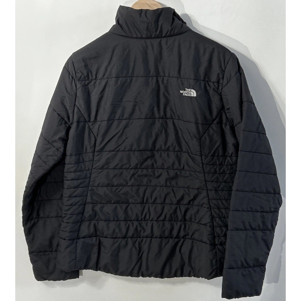 Womens The North Face Harway Quilted Jacket NFOA35BY Black Sz Large Zip Pockets - Picture 7 of 8
